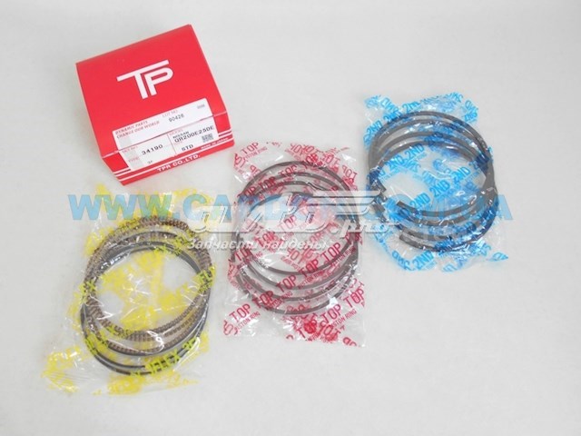 Juego de anillos de pistón, motor, STD TPR 34190STD