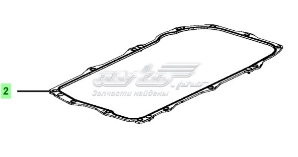 68362042AA Chrysler Junta del cárter de aceite de la caja de cambios