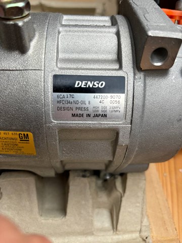 90457635 General Motors Compresor climatizador