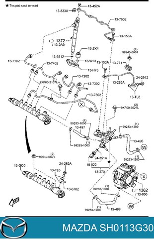 SH0113G30 Mazda