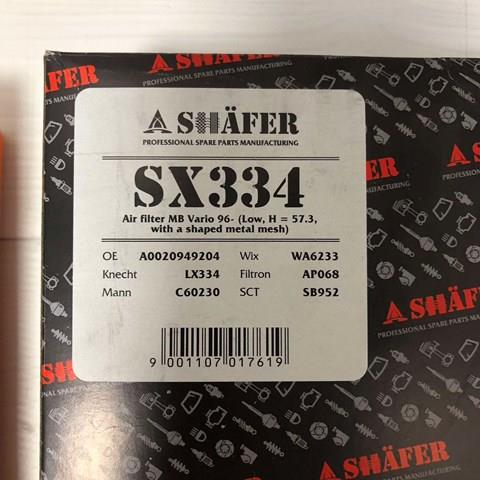 El filtro de aire Shafer SX334 precio, desde 13,73 EUR