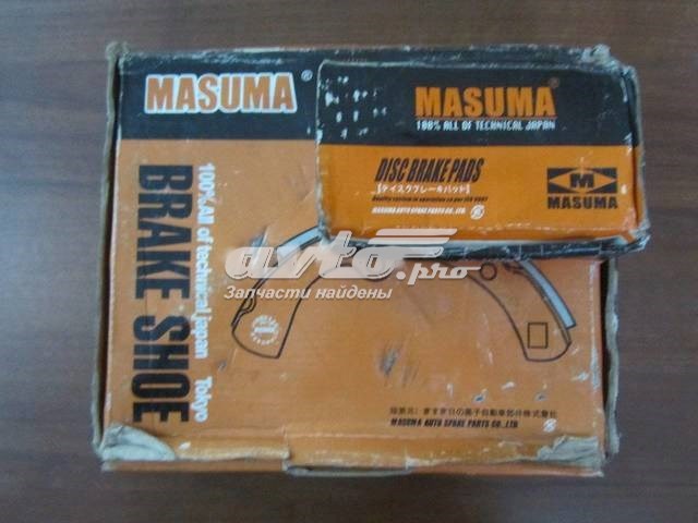 Pastillas de freno traseras de disco MASUMA MS3450