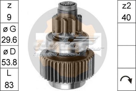 Bendix arranque ZEN ZN0818