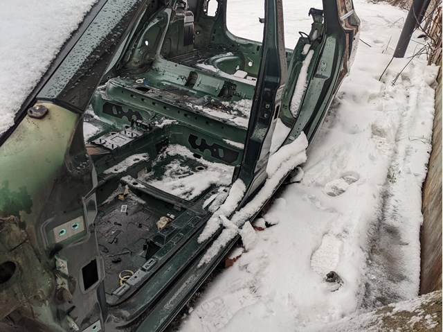 Pilar, carrocería, central izquierda Skoda Octavia (A5, 1Z5)