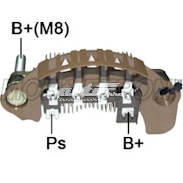 RM-169HV Mobiletron alternador diodo puente rectificador