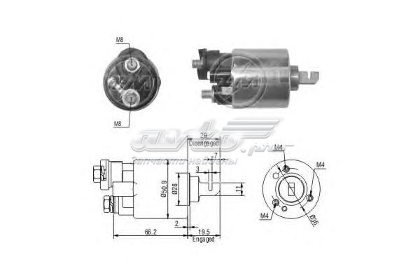 ZM608 ZM interruptor magnético, estárter