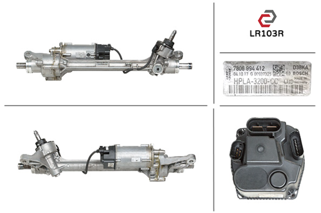 LR081613 Land Rover cremallera de dirección