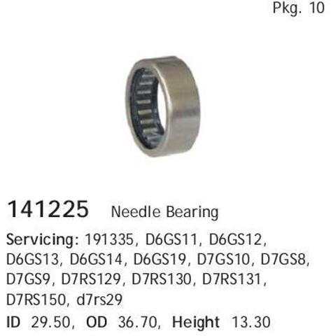 Rodamiento de arranque Cargo 141225 precio, desde 5,79 EUR