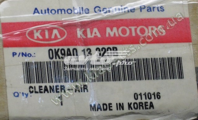 0K9A013320B Hyundai/Kia casco de filtro de aire