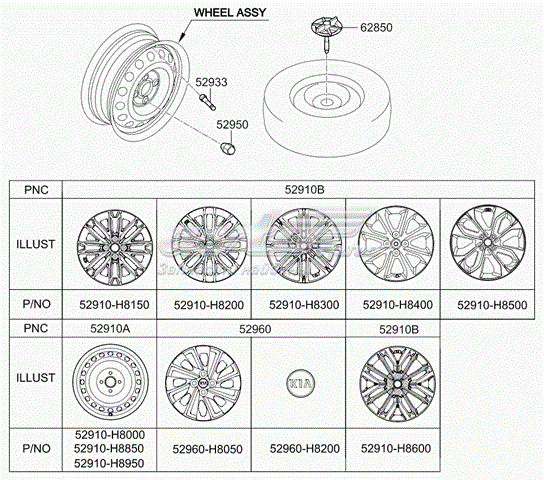 52910H8000 Hyundai/Kia