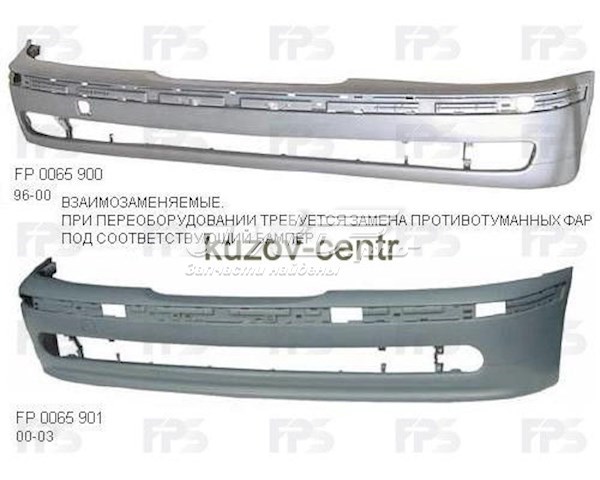 FP0065900 FPS Paragolpes delantero