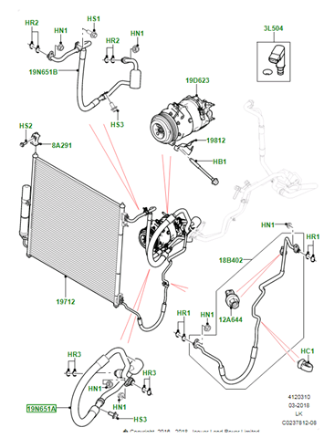 LR035480 Land Rover