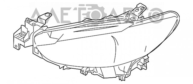 Comprar GJS151041D Mazda Faro delantero izquierdo
