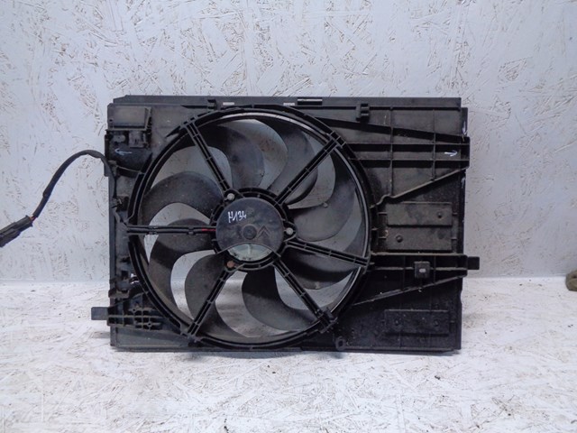 Difusor de radiador, ventilador de refrigeración, condensador del aire acondicionado, completo con motor y rodete PEUGEOT 9806313280