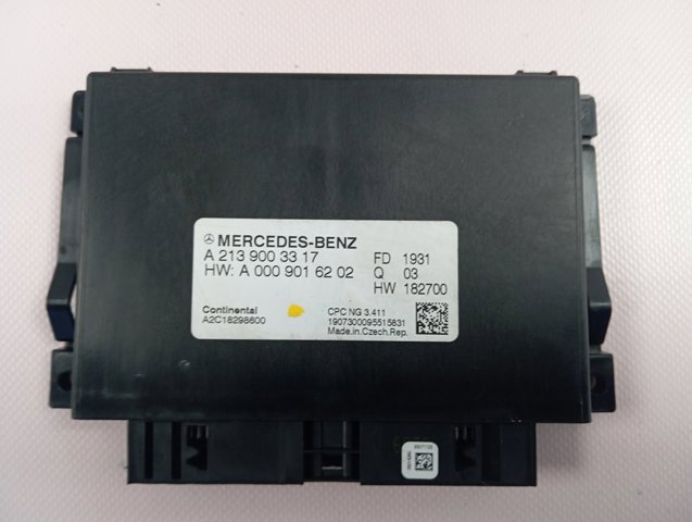 Módulo de la transmisión Mercedes A2139003317 precio, desde 107,45 EUR