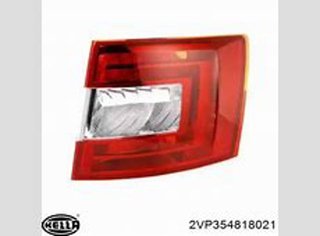 Puerta trasera derecha Skoda Octavia III A7 (5E3, NL3, NR3)