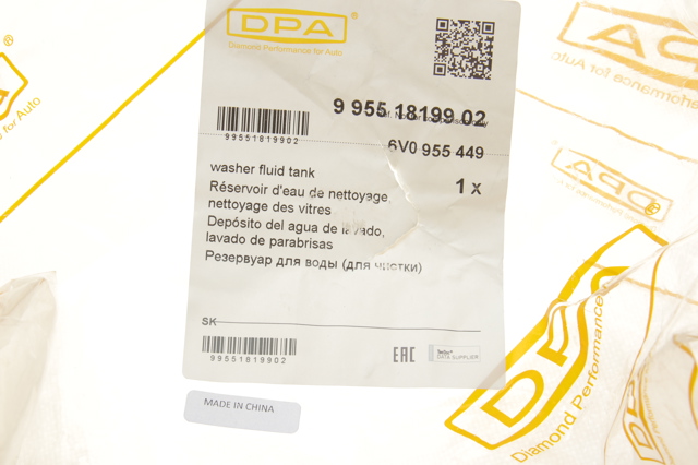 Deposito del lavaparabrisas Diamond/DPA 99551819902 precio, desde 23,38 EUR