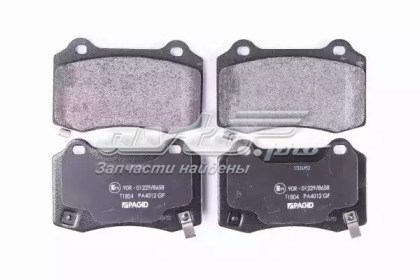 306451360 Volvo pastillas de freno traseras