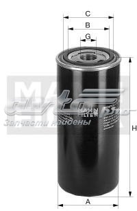 Filtro hidráulico Mann-Filter WD1314518