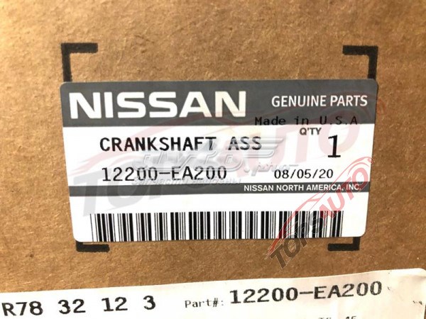 122009BF0A Nissan/Infiniti Cigüeñal