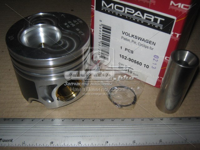 1029056010 Chrysler pistón completo para 1 cilindro, cota de reparación + 0,50 mm