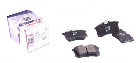 Pastillas traseras Solgy 209057