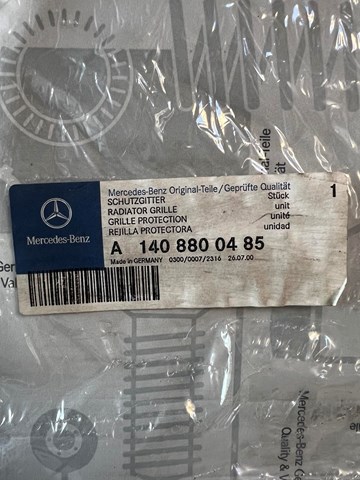 A1408800485 Mercedes panal de radiador