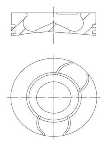 Pistón Mahle Original 021PI00123000