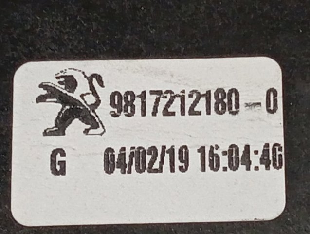 Mecanismo de elevalunas delantero izquierdo 9817212180 Peugeot/Citroen