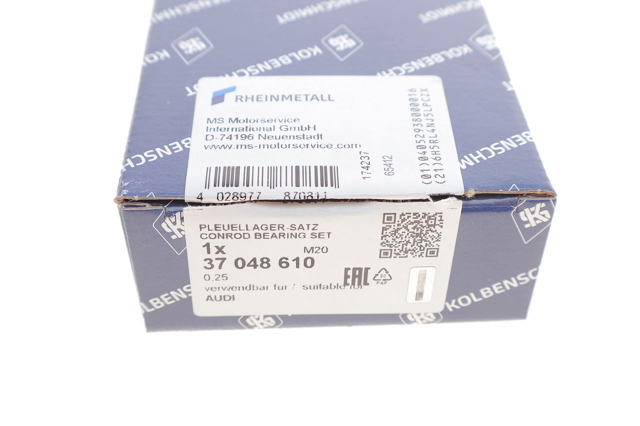 Comprar 37048610 Kolbenschmidt Juego de cojinetes de biela, cota de reparación (+0,25 mm)