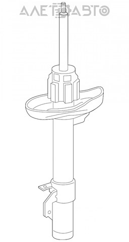 51611TZ6A01 Honda amortiguador delantero derecho