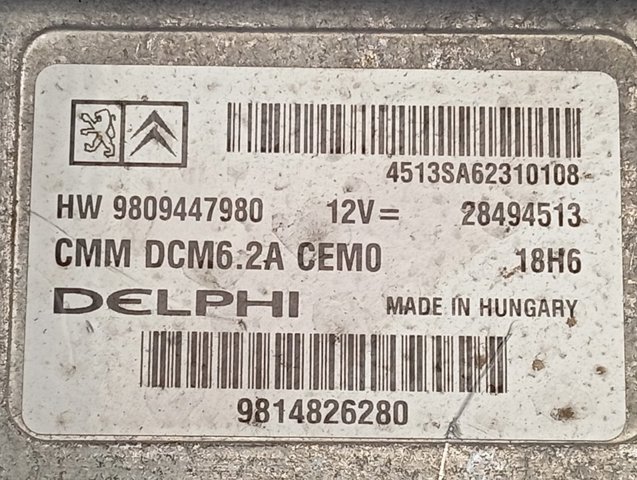 9809447980 Peugeot/Citroen 