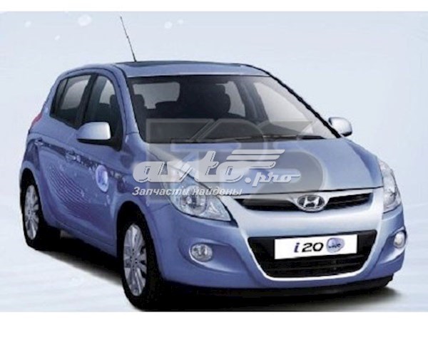 Luna de puerta delantera derecha Hyundai I20 (PB)