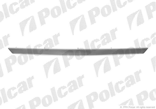 28000511 Polcar moldura de rejilla parachoques superior