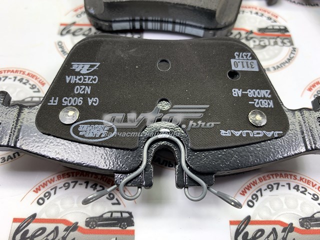 Comprar LR123519 Land Rover Pastillas de freno traseras