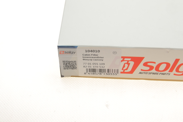 Filtro de polen Solgy 104010