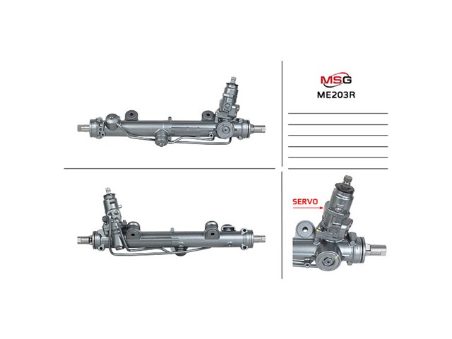 RE9019KIT MSG Juego de juntas, mecanismo de dirección