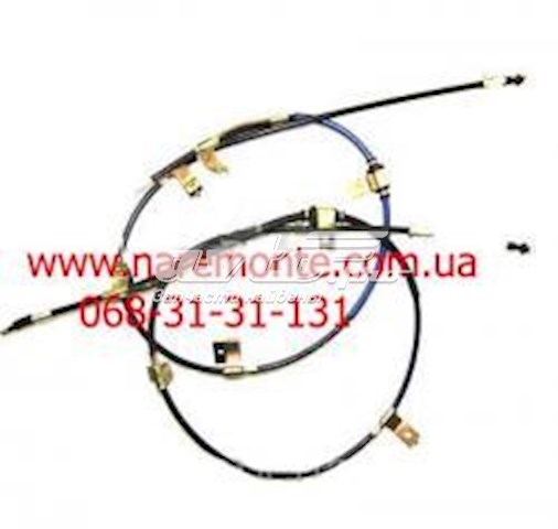 A13-3508100 Fitshi cable de freno de mano trasero derecho