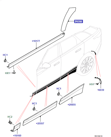 LR106654 Land Rover