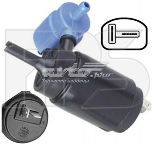 FP1105RK2 FPS Bomba-motor de limpiaparabrisas delantero/trasero