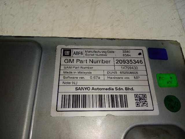  20935346 Opel