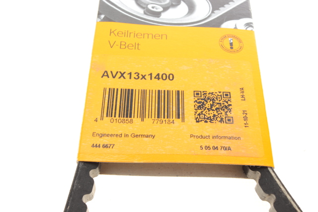 Correa de alternador AVX13X1400 Continental/Siemens