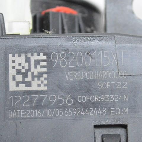 98200115XT Peugeot/Citroen Conmutador izquierdo de la columna de dirección