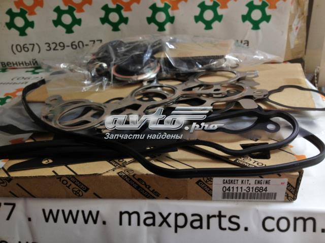 Juego de juntas de motor, completo TOYOTA 0411131684