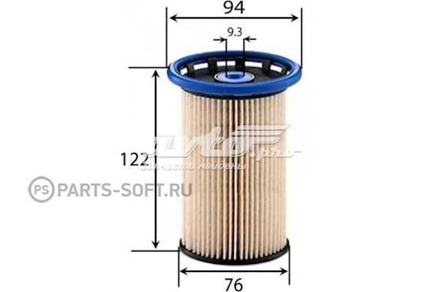 Comprar FE33001 JS Asakashi Filtro diesel