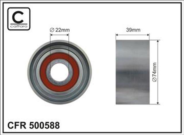Comprar B0502087 BTA Polea tensora, correa poli V