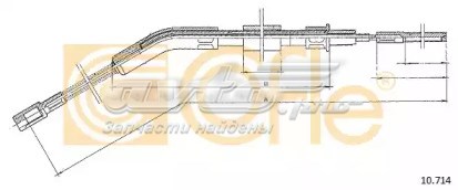 113609721F VAG cable de freno de mano trasero derecho/izquierdo