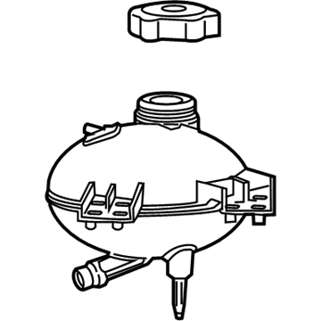 68248083AA Chrysler botella de refrigeración