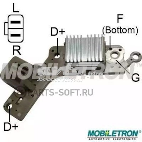 Mobiletron Rvh VR-H2009-77B Mobiletron regulador del alternador comprar barato