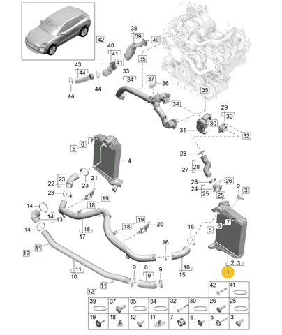 95B145803H Porsche